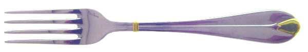 Pearl-Gold (Stainless, Gold Accent) Fork