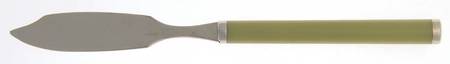 Play-Apple Green (Stainless) Individual Fish Knife with Stainless Blade