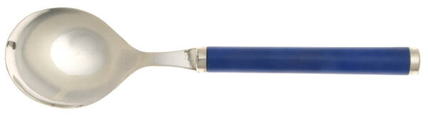 Play-Blue (Stainless) Round Bowl Soup Spoon (Cream Soup)