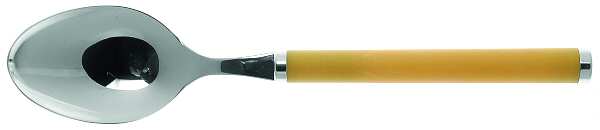 Play-Yellow (Stainless) Place/Oval Soup Spoon