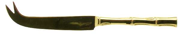 Gold Cane (Gold Electroplate) Solid Cheese Serving Pick