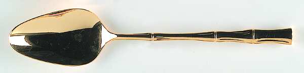 Gold Cane (Gold Electroplate) Place/Oval Soup Spoon
