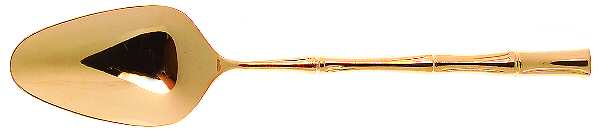 Gold Cane (Gold Electroplate) Tablespoon (Serving Spoon) by Viners of Sheffield