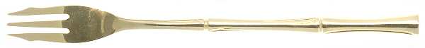 Gold Cane (Gold Electroplate) Oyster Fork