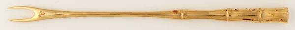 Gold Cane (Gold Electroplate) Lobster Pick