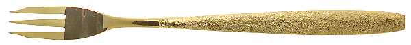 Golden Firense (Gold Electroplate) Cocktail/Seafood Fork