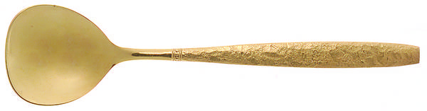 Golden Firense (Gold Electroplate) Sugar Spoon