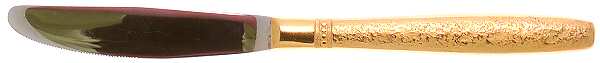 Golden Firense (Gold Electroplate) Modern Hollow Knife