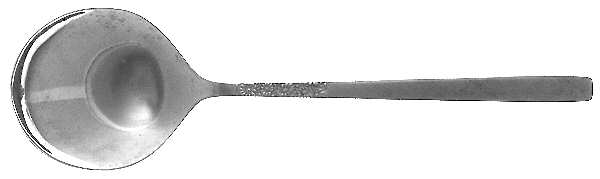 Love Story (Stainless) Round Bowl Soup Spoon (Bouillon)