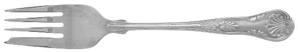 Kings Royal (Silverplate) Individual Salad Fork