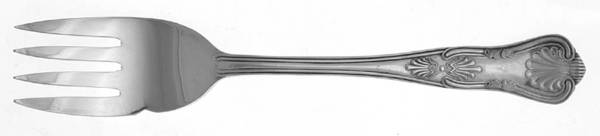 Kings Royal (Silverplate) Dessert Fork