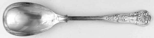 Kings Royal (Silverplate) Solid Salad Serving Spoon