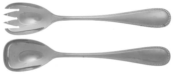 Bordeaux (Stainless) Solid Serving Set
