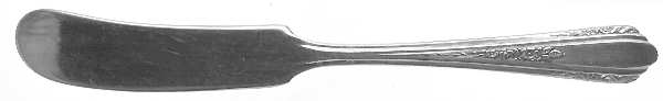 Vision (Silverplate, 1933) Flat Handle Butter Spreader