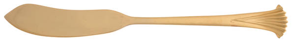 VS14 (Gold Electroplate) Flat Handle Master Butter Knife