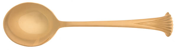 VS14 (Gold Electroplate) Round Bowl Soup Spoon (Gumbo)
