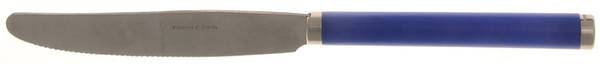 Play Two Blue (Stainless) Hollow Handle Youth Knife