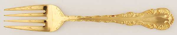 VS15 (Gold Electroplate) Individual Salad Fork