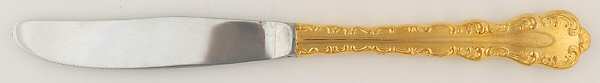 VS15 (Gold Electroplate) Modern Hollow Knife