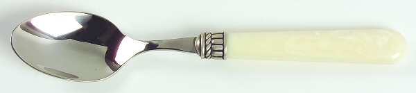 Florentine-Marbleized Ivory Teaspoon