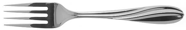 New Orleans (Stainless) Solid Serving Fork