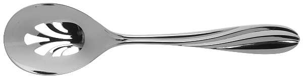 New Orleans (Stainless) Pierced Solid Serving Spoon