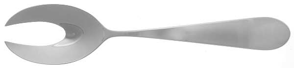 Sereno (Stainless) Oversize Solid Salad Serving Fork