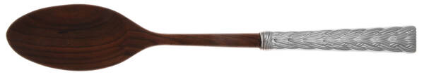Tresse (Stainless) Salad Serving Spoon with Wooden Bowl HC