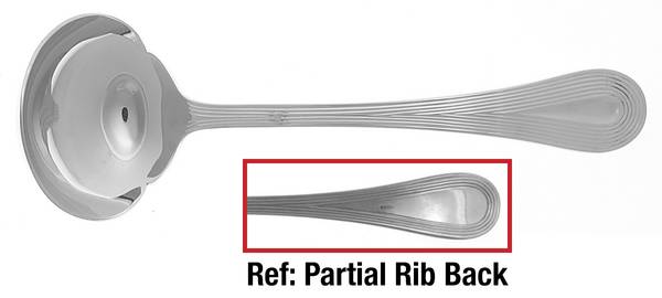 Lariat-Noveau (Stainless) Solid Gravy Ladle