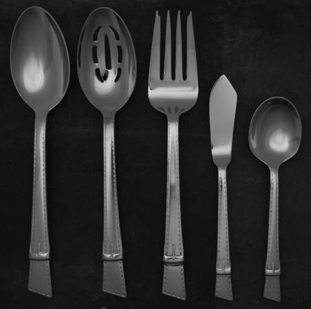 Equestrian (Stainless) 5 Piece Hostess Set