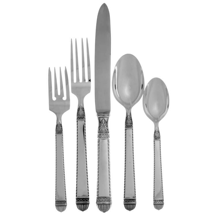 Bysantium (Sterling) 5 Piece Dinner Size Setting