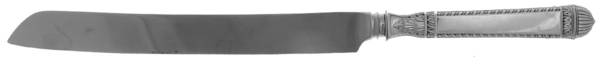 Bysantium (Sterling) Wedding Cake Knife with Stainless Blade