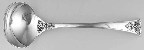 Imperial Scroll (Sterling) Solid Gravy Ladle