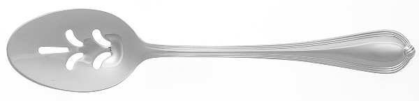Emily (Stainless) Pierced Solid Serving Spoon