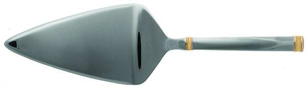 Gold Chime (Stainless, Gold Accent) All Stainless Pie Server