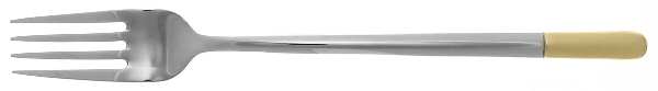Ella (Stainless, Gold Accent) Individual Salad Fork