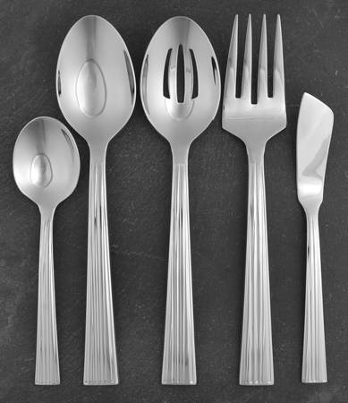Modern Graphic (Stainless) 5 Piece Hostess Set