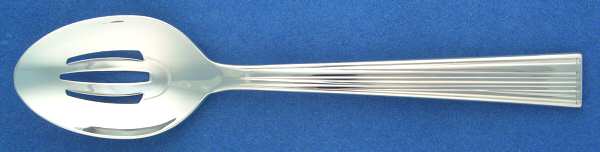 Modern Graphic (Stainless) Pierced Tablespoon (Serving Spoon)
