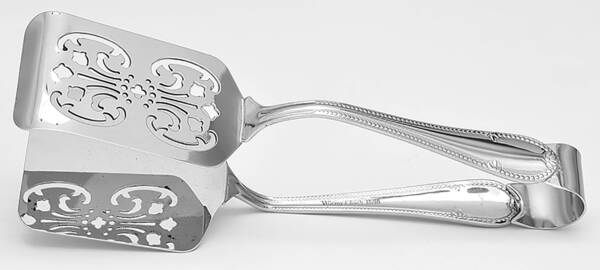 Mademoiselle (Stainless) Asparagus Tongs Serving Stainless HC