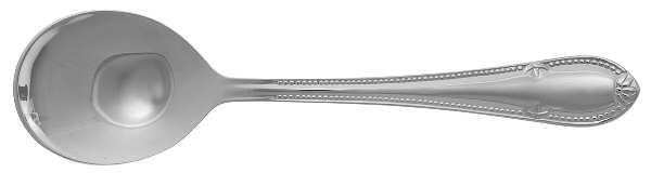 Mademoiselle (Stainless) Round Bowl Soup Spoon (Cream Soup)