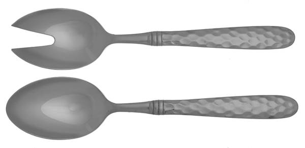 Martellato (Stainless) (2 Pc) Solid Salad Set