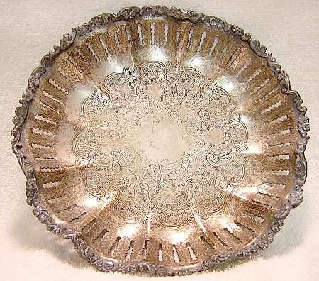Silverplate Hollowware Silverplate Bon Bon Bowl