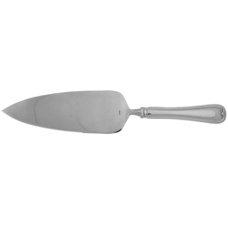 French Garden (Stainless) Pie Server with Serrated Stainless Blade HC