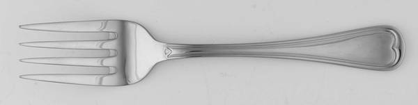 French Garden (Stainless) Medium Solid Cold Meat Serving Fork