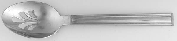 Palazzo Glossy (Stainless) Pierced Solid Serving Spoon