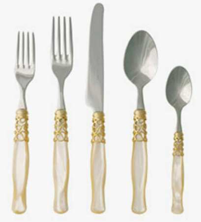 Selena-Ivory (Stainless) Fork