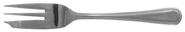 Bead (Stainless) Pastry Fork