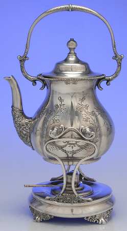 2629 (Silverplate, Hollowware) Kettle, Stand & Burner