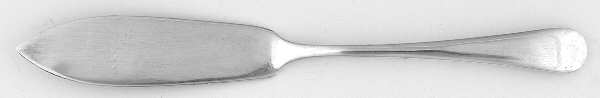 VS34 (Silverplate) Flat Handle Master Butter Knife