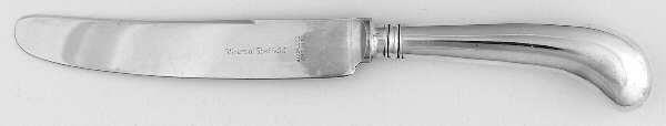 VS34 (Silverplate) New French Pistol Knife with Bolster
